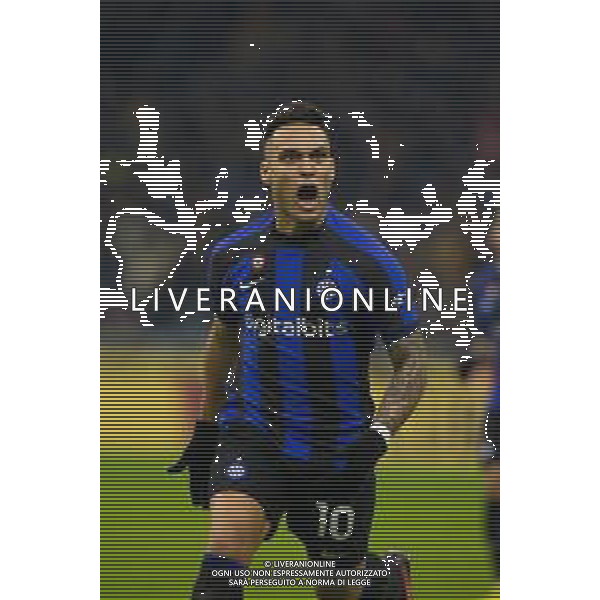 Esultanza dopogol lautaro martinez -Inter vs Hellas Verona Campionato Serie A TIM - 18a giornata 14-01-2023 ©GIAMPIETRI PAOLO / AGENZIA ALDO LIVERANI SAS