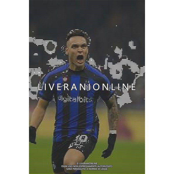 Esultanza dopogol lautaro martinez -Inter vs Hellas Verona Campionato Serie A TIM - 18a giornata 14-01-2023 ©GIAMPIETRI PAOLO / AGENZIA ALDO LIVERANI SAS