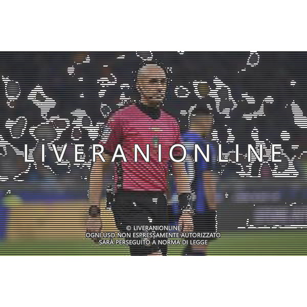 l\'arbitro Michael Fabbri di Ravenna Inter vs Hellas Verona Milano 14-01-2023 Stadio Giuseppe Meazza - San Siro Campionato Serie A TIM - 18a giornata foto Roberto Garavaglia/ag. Aldo Liverani sas / AGENZIA ALDO LIVERANI SAS