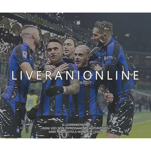 Esultanza dopogol lautaro martinez -Inter vs Hellas Verona Campionato Serie A TIM - 18a giornata 14-01-2023 ©GIAMPIETRI PAOLO / AGENZIA ALDO LIVERANI SAS
