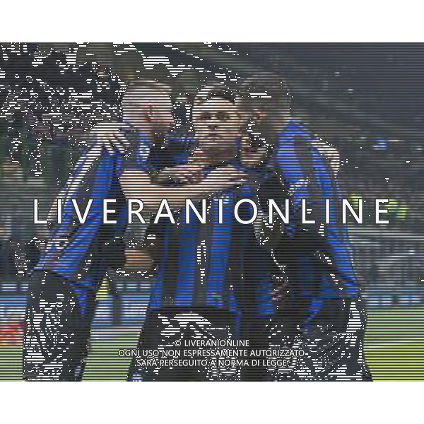 Esultanza dopogol lautaro martinez -Inter vs Hellas Verona Campionato Serie A TIM - 18a giornata 14-01-2023 ©GIAMPIETRI PAOLO / AGENZIA ALDO LIVERANI SAS