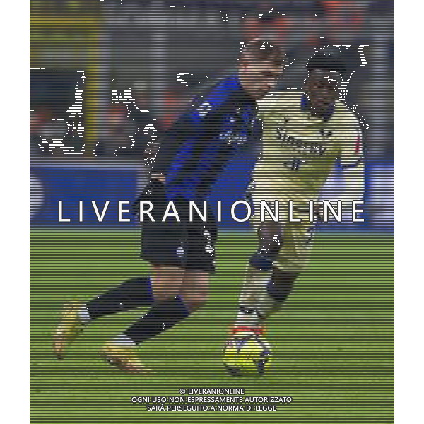 nicolo\' barella -Inter vs Hellas Verona Campionato Serie A TIM - 18a giornata 14-01-2023 ©GIAMPIETRI PAOLO / AGENZIA ALDO LIVERANI SAS
