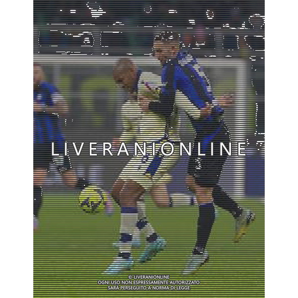 ROBERTO GAGLIARDINI E ISAK HIEN - INTER vs Hellas VERONA Campionato Serie A TIM - 18a giornata 14-01-2023 ©GIAMPIETRI / AGENZIA ALDO LIVERANI SAS