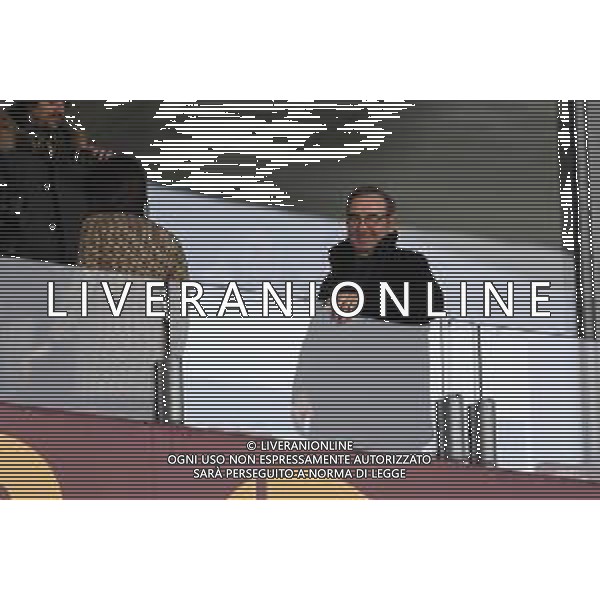TVMV-Torino 15.01.2023 Stadio Grande Torino © Manuela Viganti/Agenzia Aldo Liverani Torino vs Spezia Campionato Calcio Serie A TIM 2022/2023 18a giornata Nella foto: L\'attore kevin spacey in tribuna al grande torino ©Viganti / AGENZIA ALDO LIVERANI SAS