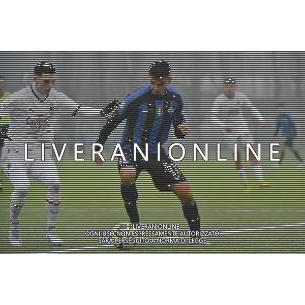 TVRG Nikola Iliev (Inter) e sulla SX Antonio Gala (Milan) Inter vs Milan Milano 15-01-2023 Konami Youth Development Centre in Memory of Giacinto Facchetti - centro sportivo Giacinto Facchetti Interello Campionato Primavera 1 TIM - 14a giornata foto Roberto Garavaglia/ag. Aldo Liverani sas / AGENZIA ALDO LIVERANI SAS