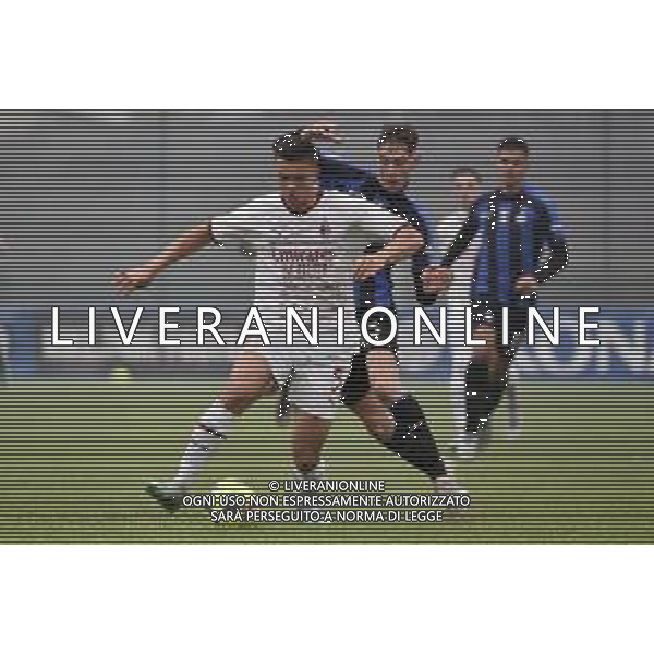 TVRG Jan Carlo Simic (Milan) e Francesco Pio Esposito (Inter) Inter vs Milan Milano 15-01-2023 Konami Youth Development Centre in Memory of Giacinto Facchetti - centro sportivo Giacinto Facchetti Interello Campionato Primavera 1 TIM - 14a giornata foto Roberto Garavaglia/ag. Aldo Liverani sas / AGENZIA ALDO LIVERANI SAS