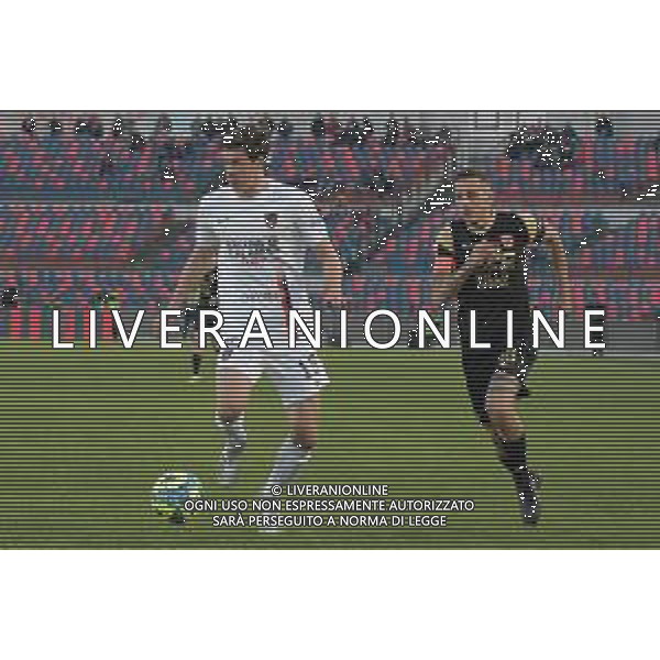 Cosenza, ITALY - JANUARY, 15: Sauli Vaisanen and Riccardo Improta during the Serie B match between Cosenza and Benevento at Stadio San Vito-Marulla on January 15, 2023 in Cosenza FOTO ANDREA ROSITO-AG ALDO LIVERANI SAS