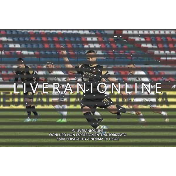 Cosenza, ITALY - JANUARY, 15: Camillo Ciano penalty during the Serie B match between Cosenza and Benevento at Stadio San Vito-Marulla on January 15, 2023 in Cosenza FOTO ANDREA ROSITO-AG ALDO LIVERANI SAS