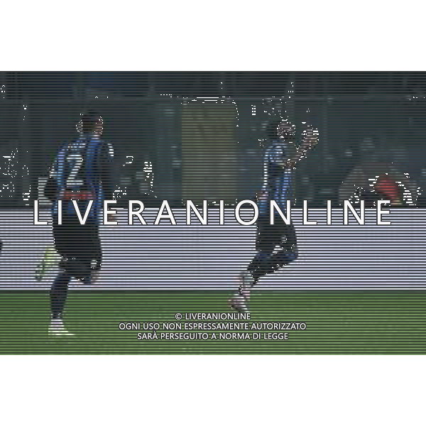 TVRG esultanza Atalanta dopo il gol dell\'1 a 0 Jeremy Boga Atalanta vs Salernitana Bergamo 15-01-2023 Gewiss Stadium - Stadio Atleti Azzurri d\'Italia Campionato Serie A TIM - 18a giornata foto Roberto Garavaglia/ag. Aldo Liverani sas / AGENZIA ALDO LIVERANI SAS