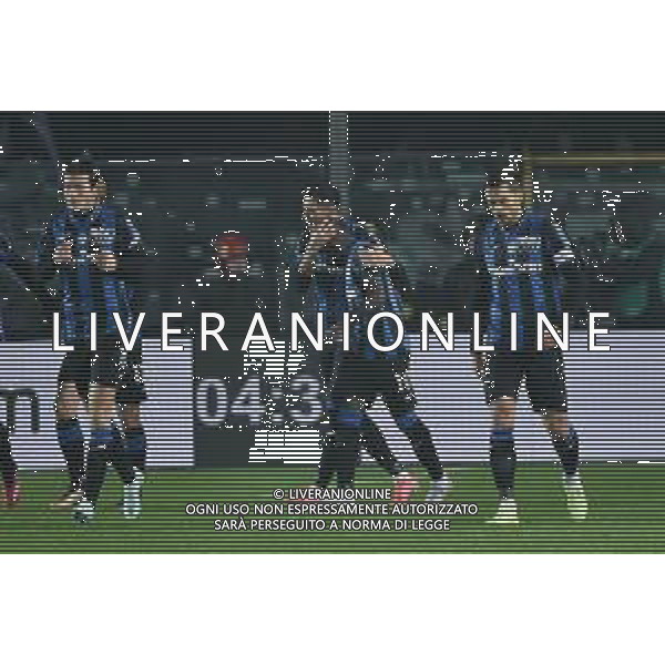 TVRG esultanza Atalanta dopo il gol dell\'1 a 0 Jeremy Boga Atalanta vs Salernitana Bergamo 15-01-2023 Gewiss Stadium - Stadio Atleti Azzurri d\'Italia Campionato Serie A TIM - 18a giornata foto Roberto Garavaglia/ag. Aldo Liverani sas / AGENZIA ALDO LIVERANI SAS