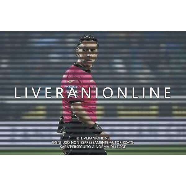TVRG l\'arbitro Gianluca Aureliano di Bologna Atalanta vs Salernitana Bergamo 15-01-2023 Gewiss Stadium - Stadio Atleti Azzurri d\'Italia Campionato Serie A TIM - 18a giornata foto Roberto Garavaglia/ag. Aldo Liverani sas / AGENZIA ALDO LIVERANI SAS