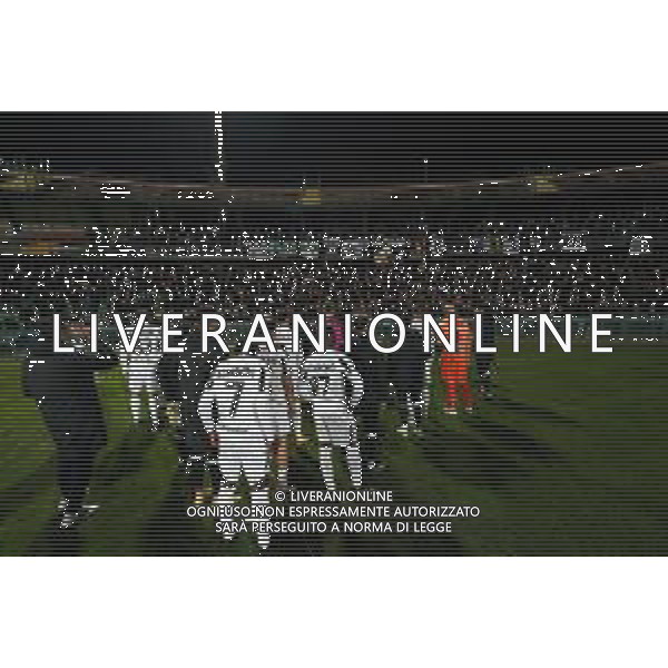 TERNANA - ASCOLI CAMPIONATO CALCIO SERIE B 15.01.2023 NELLA FOTO DELUSIONE DEI GIOCATORI DELL\'ASCOLI A FINE GARA SOTTO LA CURVA DEI TIFOSI ©PAGLIARICCI / AGENZIA ALDO LIVERANI SAS