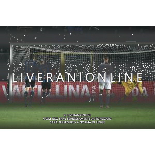 TVRG Guillermo Ochoa (Salernitana) para il rigore di Teun Koopmeiners (Atalanta) Atalanta vs Salernitana Bergamo 15-01-2023 Gewiss Stadium - Stadio Atleti Azzurri d\'Italia Campionato Serie A TIM - 18a giornata foto Roberto Garavaglia/ag. Aldo Liverani sas / AGENZIA ALDO LIVERANI SAS