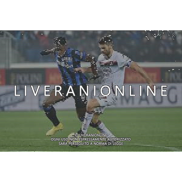 TVRG Duvan Zapata (Atalanta) e Federico Fazio (Salernitana) Atalanta vs Salernitana Bergamo 15-01-2023 Gewiss Stadium - Stadio Atleti Azzurri d\'Italia Campionato Serie A TIM - 18a giornata foto Roberto Garavaglia/ag. Aldo Liverani sas / AGENZIA ALDO LIVERANI SAS
