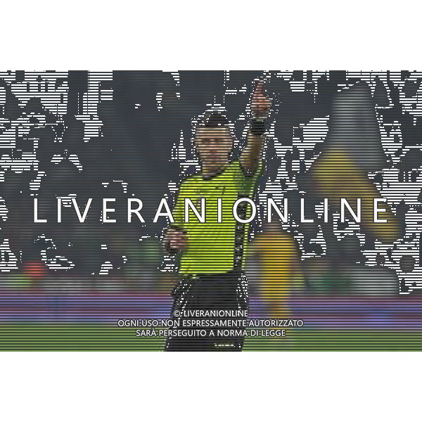 Roma vs Fiorentina Campionato Serie A TIM - 18 Giornata Stadio Olimpico - Roma 15-01-2023 nella foto Antonio Giua arbitro ©Federico Gaetano / AGENZIA ALDO LIVERANI SAS