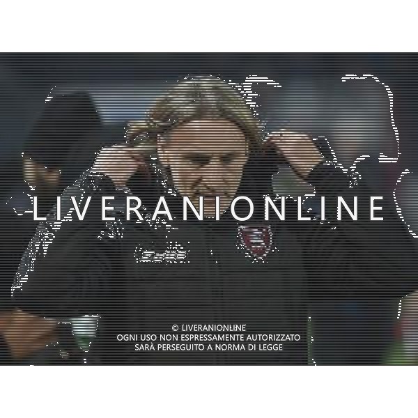 TVRG Davide Nicola allenatore Salernitana Atalanta vs Salernitana Bergamo 15-01-2023 Gewiss Stadium - Stadio Atleti Azzurri d\'Italia Campionato Serie A TIM - 18a giornata foto Roberto Garavaglia/ag. Aldo Liverani sas / AGENZIA ALDO LIVERANI SAS