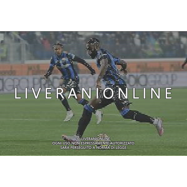 TVRG Jeremie Boga (Atalanta) e dietro sulla SX Ademola Lookman (Atalanta) Atalanta vs Salernitana Bergamo 15-01-2023 Gewiss Stadium - Stadio Atleti Azzurri d\'Italia Campionato Serie A TIM - 18a giornata foto Roberto Garavaglia/ag. Aldo Liverani sas / AGENZIA ALDO LIVERANI SAS