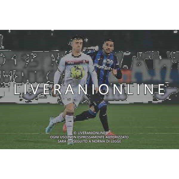 TVRG Krzysztof Piatek (Salernitana) SX e Jose\' Luis Palomino (Atalanta) DX Atalanta vs Salernitana Bergamo 15-01-2023 Gewiss Stadium - Stadio Atleti Azzurri d\'Italia Campionato Serie A TIM - 18a giornata foto Roberto Garavaglia/ag. Aldo Liverani sas / AGENZIA ALDO LIVERANI SAS