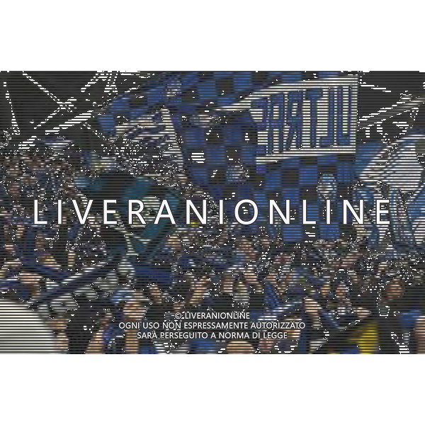 TVRG tifosi Atalanta Atalanta vs Salernitana Bergamo 15-01-2023 Gewiss Stadium - Stadio Atleti Azzurri d\'Italia Campionato Serie A TIM - 18a giornata foto Roberto Garavaglia/ag. Aldo Liverani sas / AGENZIA ALDO LIVERANI SAS
