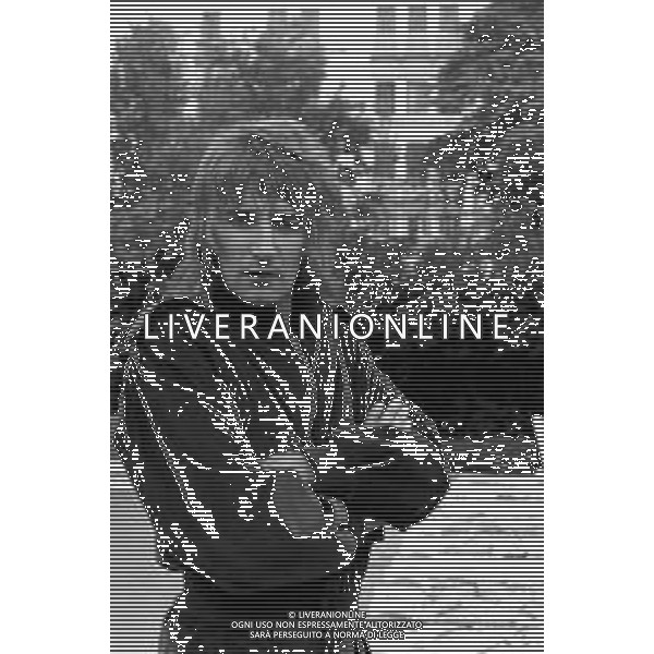 Sir Roderick David \' ROD \' STEWART cantautore britannico - RETROSPETTIVA NELLA FOTO A VENEZIA NELL\'ANNO 1976 AG ALDO LIVERANI SAS