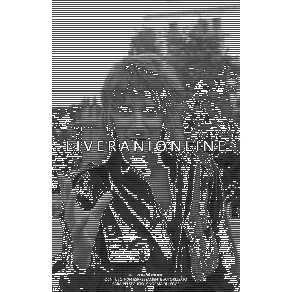 Sir Roderick David \' ROD \' STEWART cantautore britannico - RETROSPETTIVA NELLA FOTO A VENEZIA NELL\'ANNO 1976 AG ALDO LIVERANI SAS