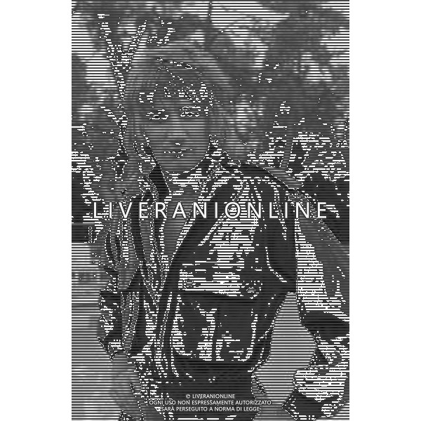 Sir Roderick David \' ROD \' STEWART cantautore britannico - RETROSPETTIVA NELLA FOTO A VENEZIA NELL\'ANNO 1976 AG ALDO LIVERANI SAS