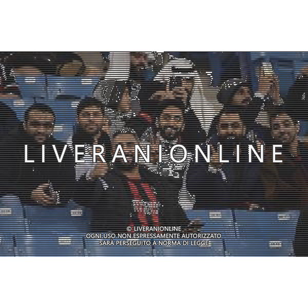 TVRG tifosi allo stadio Milan vs Inter Riyadh (SA) 18-01-2023 King Fahd Stadium EA Sports Supercup - Supercoppa Italiana foto Roberto Garavaglia/ag. Aldo Liverani sas / AGENZIA ALDO LIVERANI SAS