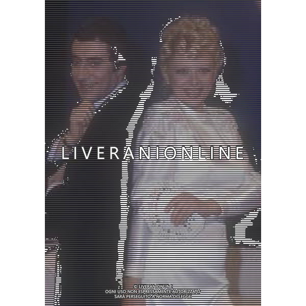 RETROSPETTIVA SANDRO MILO ATTRICE NELLA FOTO SANDRA MILO A ROMA NELL\'ANNO 1982 CON TONY BINARELLI AG ALDO LIVERANI SAS 