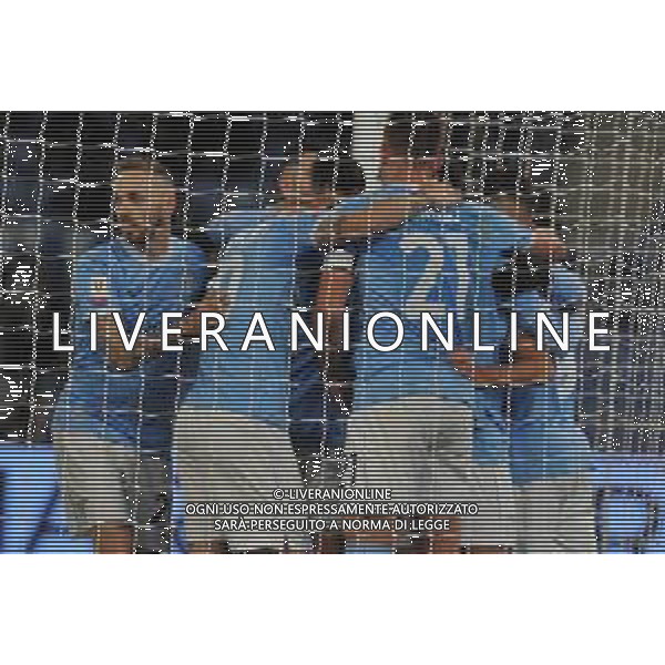 Lazio vs Bologna Coppa Italia Frecciarossa - Ottavi di finale - Stadio Olimpico - Roma 19-01-2023 nella foto Esultanza Lazio dopo Gol Felipe Anderson ©Federico gaetano/ AGENZIA ALDO LIVERANI SAS