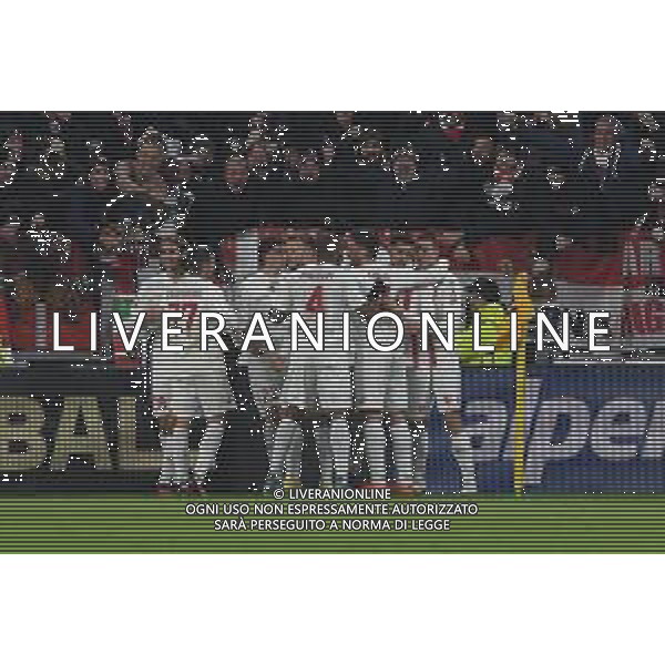 TVMV-Torino 19.01.2023 Allianz Stadium © Manuela Viganti/Agenzia Aldo Liverani Juventus vs Monza Coppa Italia Frecciarossa 2022/2023 Ottavi di Finale Nella foto: esultanza monza dopo il gol di mattia valoti ©Viganti / AGENZIA ALDO LIVERANI SAS