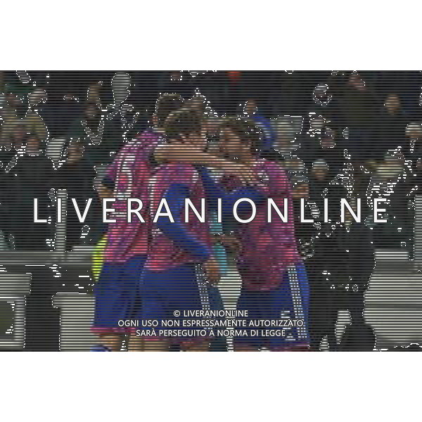 TVMV-Torino 19.01.2023 Allianz Stadium © Manuela Viganti/Agenzia Aldo Liverani Juventus vs Monza Coppa Italia Frecciarossa 2022/2023 Ottavi di Finale Nella foto: esultanza juventus dopo il gol di federico chiesa ©Viganti / AGENZIA ALDO LIVERANI SAS