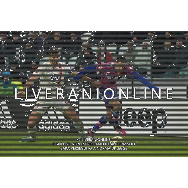 TVMV-Torino 19.01.2023 Allianz Stadium © Manuela Viganti/Agenzia Aldo Liverani Juventus vs Monza Coppa Italia Frecciarossa 2022/2023 Ottavi di Finale Nella foto: angel di maria e pablo mari ©Viganti / AGENZIA ALDO LIVERANI SAS