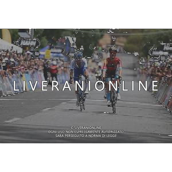 20-01-2023 Tour Down Under; Tappa 03 Norwood - Campbelltown; 2023, Bahrain - Victorious; 2023, Jayco - Alula; Bilbao, Peio; Yates, Simon; Campbelltown; ©SIROTTI / AGENZIA ALDO LIVERANI SAS