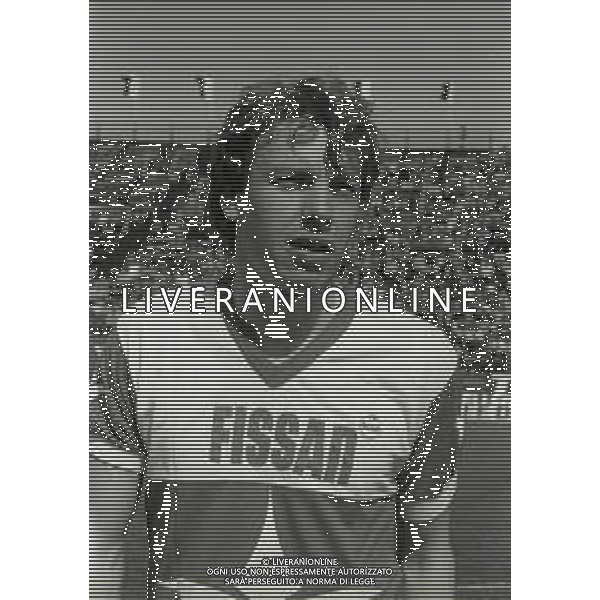 21-04-1984 CESENA-CAMPIONATO DI CALCIO SERIE B CESENA-TRIESTINA 2-2 NELLA FOTO LUIGINI DAL PRA\' AG ALDO LIVERANI SAS