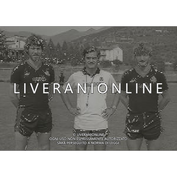 1983 REGGELLO ALLENAMENTO ESTIVO PRE CAMPIONATO GENOA CALCIO NELLA FOTO AG ALDO LIVERANI SAS