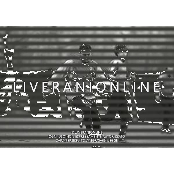 1985 MILANELLO -ALLENAMENTO MILAN NELLA FOTO SERGIO BATTISTINI AG ALDO LIVERANI SAS