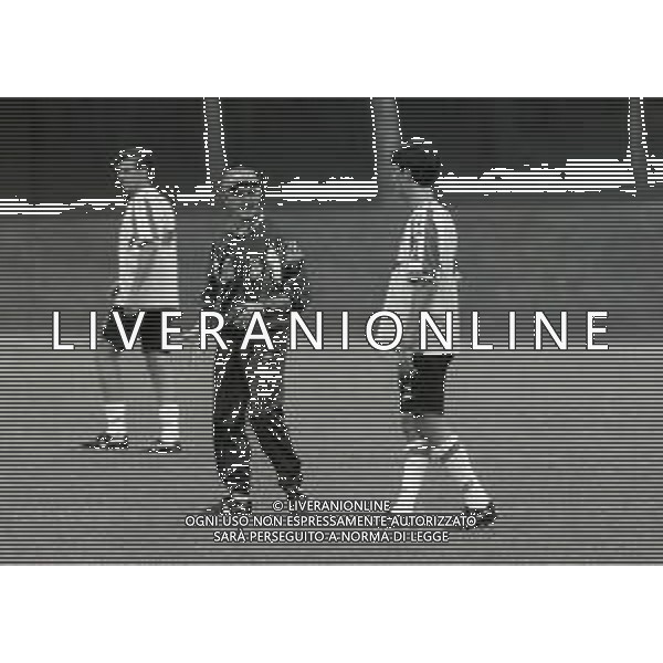 1995 MILANELLO- ALLENAMENTO NAZIONALE ITALIANA DI CALCIO NELLA FOTO ARRIGO SACCHI ALLENATORE NAZIONALE ITALIANA AG ALDO LIVERANI SAS