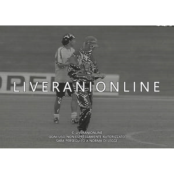 1995 MILANELLO- ALLENAMENTO NAZIONALE ITALIANA DI CALCIO NELLA FOTO ARRIGO SACCHI ALLENATORE NAZIONALE ITALIANA AG ALDO LIVERANI SAS