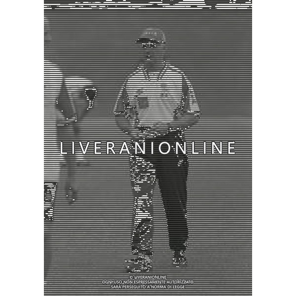 1995 MILANELLO- ALLENAMENTO NAZIONALE ITALIANA DI CALCIO NELLA FOTO ARRIGO SACCHI ALLENATORE NAZIONALE ITALIANA AG ALDO LIVERANI SAS