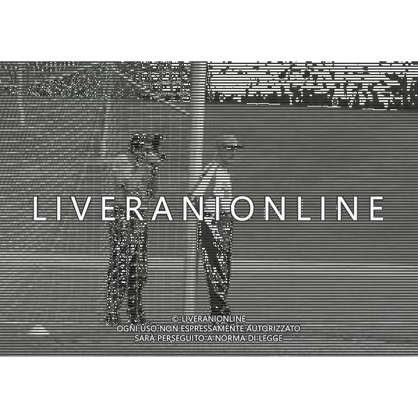1995 MILANELLO- ALLENAMENTO NAZIONALE ITALIANA DI CALCIO NELLA FOTO ARRIGO SACCHI ALLENATORE NAZIONALE ITALIANA AG ALDO LIVERANI SAS