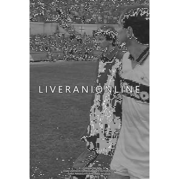 RETROSPETTIVA GIUSEPPE MATERAZZI ALLENATORE CALCIO NELLA FOTO GIUSEPPE MATERAZZI ALLENATORE DEL PISA NELL\'ANNO 1987-1988 AG ALDO LIVERANI SAS