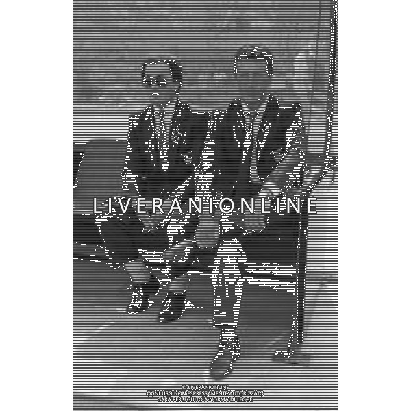 RETROSPETTIVA GIUSEPPE MATERAZZI ALLENATORE CALCIO NELLA FOTO GIUSEPPE MATERAZZI ALLENATORE DELLA LAZIO NELL\'ANNO 1988-1989 AG ALDO LIVERANI SAS