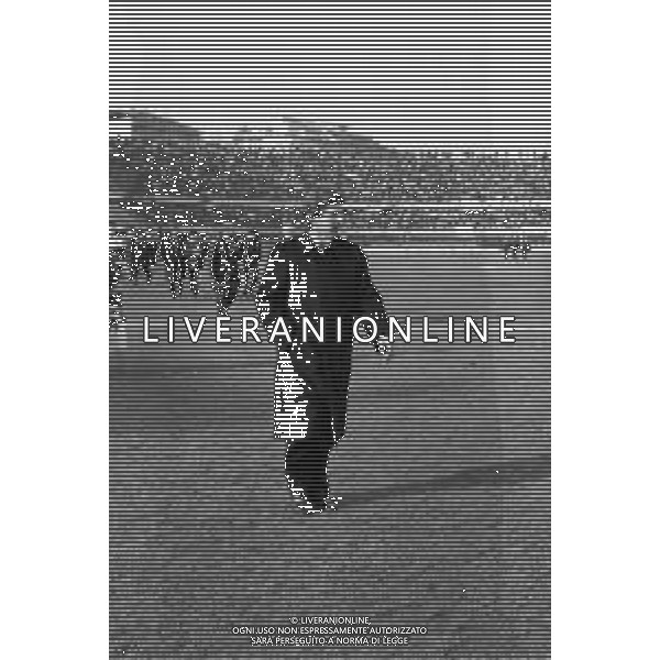 RETROSPETTIVA GIUSEPPE MATERAZZI ALLENATORE CALCIO NELLA FOTO GIUSEPPE MATERAZZI ALLENATORE DELLA LAZIO NELL\'ANNO 1989-1990 AG ALDO LIVERANI SAS