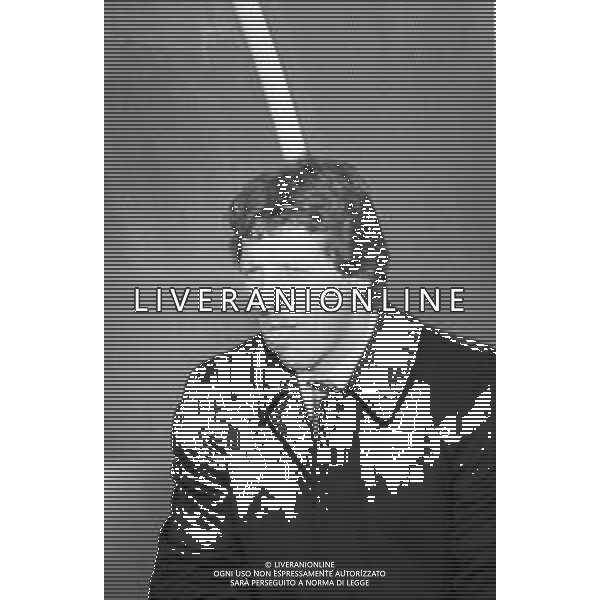RETROSPETTIVA GIUSEPPE MATERAZZI ALLENATORE CALCIO NELLA FOTO GIUSEPPE MATERAZZI ALLENATORE DELLA LAZIO NELL\'ANNO 1989-1990 AG ALDO LIVERANI SAS