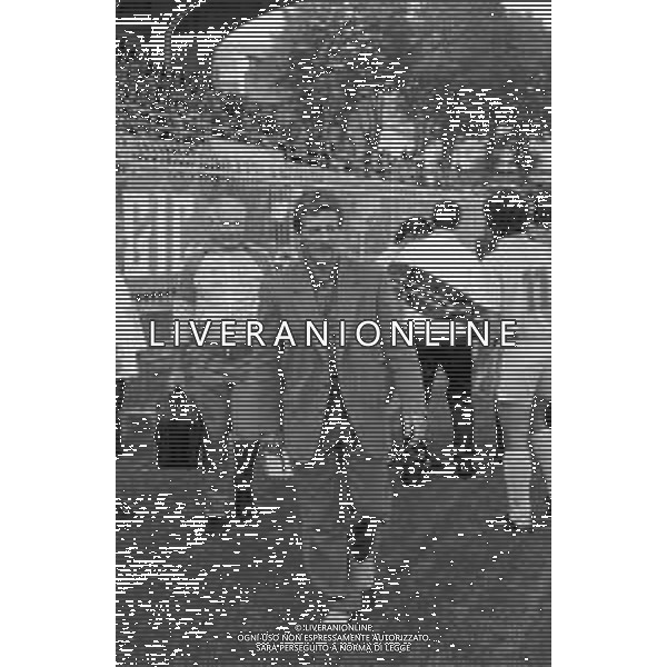 RETROSPETTIVA GIUSEPPE MATERAZZI ALLENATORE CALCIO NELLA FOTO GIUSEPPE MATERAZZI ALLENATORE DEL MESSINA NELL\'ANNO 1990-1991 AG ALDO LIVERANI SAS