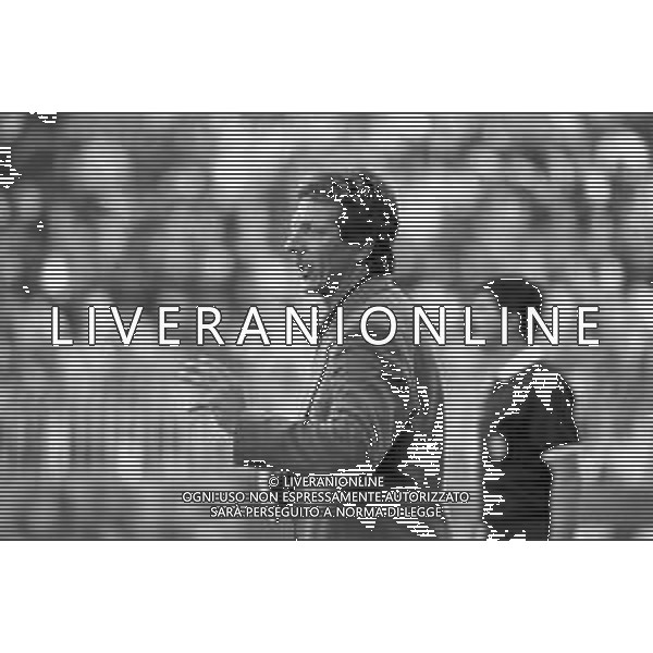 RETROSPETTIVA GIUSEPPE MATERAZZI ALLENATORE CALCIO NELLA FOTO GIUSEPPE MATERAZZI ALLENATORE DEL MESSINA NELL\'ANNO 1990-1991 AG ALDO LIVERANI SAS