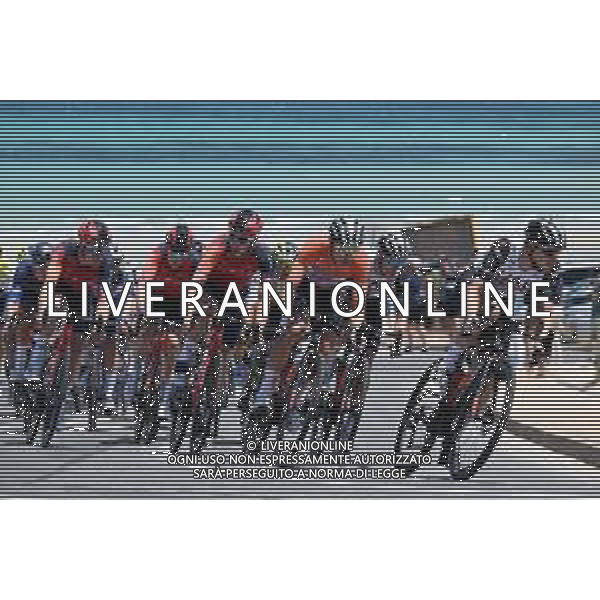 21-01-2023 Tour Down Under; Tappa 04 Port Willunga - Willunga; 2023, Uae Emirates; Covi, Alessandro; Vine, Jai; Aldinga Beach; ©SIROTTI / AGENZIA ALDO LIVERANI SAS