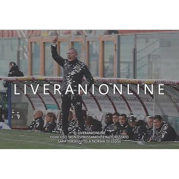 21.01.2023 REGGIO CALABRIA STADIO ORESTE GRANILLO. CAMPIONATO NAZIONALE SERIE B REGGINA VS TERNANA IN FOTO AURELIO ANDREAZZOLI ALLENATORE TERNANA ©Pasquale Garreffa / AGENZIA ALDO LIVERANI SAS