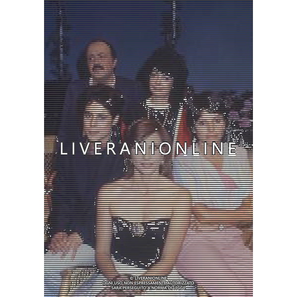 RETROSPETTIVA PAOLA PITAGORA ATTRICE NELLA FOTO PAOLA PITAGORA CON MAURIZIO COSTANZO AG ALDO LIVERANI SAS
