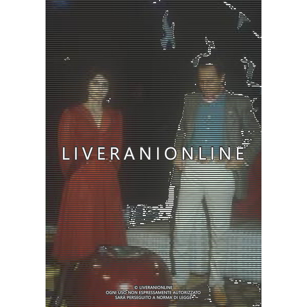RETROSPETTIVA PAOLA PITAGORA ATTRICE NELLA FOTO PAOLA PITAGORA CON MAURIZIO COSTANZO AG ALDO LIVERANI SAS